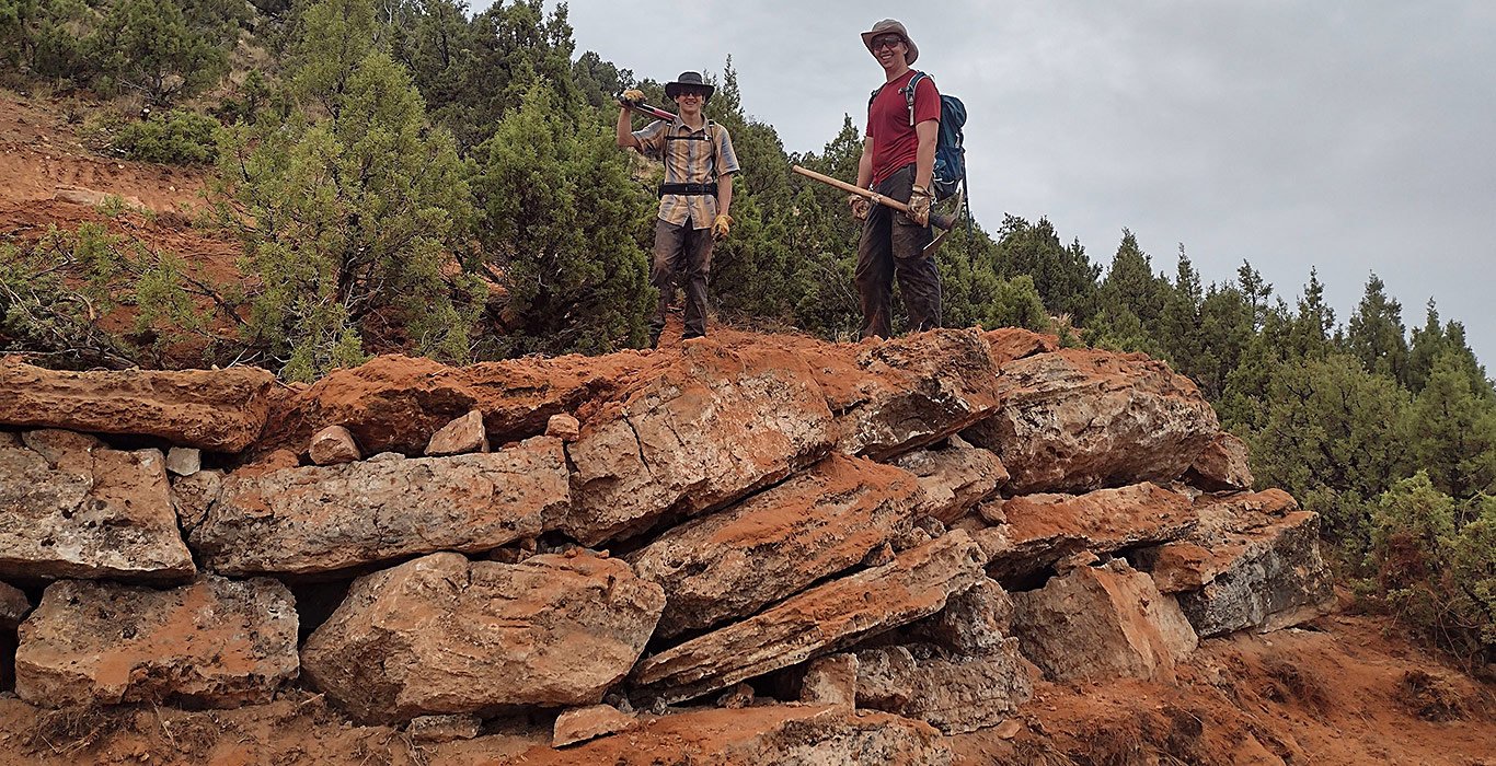 T-Hill Connector Trail – Hot Springs State Park